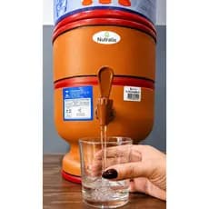 Filtro de Barro com Vela Filtrante e Boia Universal Purificador de Água