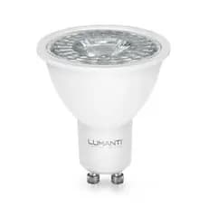 5x Lâmpada Dicróica Led Gu10 7w 3000k 36 Graus Mr16 Lumanti
