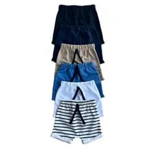 Kit 4 Bermudas Sortido Roupas Infantil Menino Bebê Recém Nascido Moletinho 100% Algodão Alta Qualidade conforto e macies