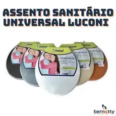 Assento Sanitário Universal Tampa de Privada Bacia Deca Docol Celite Icasa Incepa