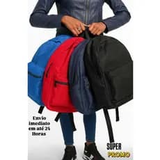 KIT 04 Mochilas Masculina Feminina Reforçada Trabalho Viagem Escolar CORES