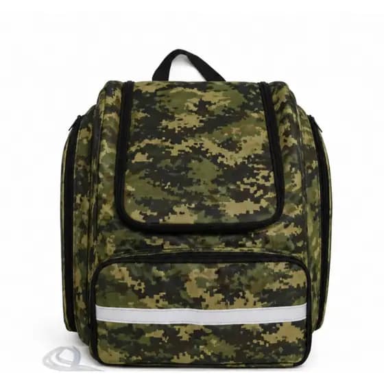 Bag Mochila Para Motoboy Entrega Delivery Food Camuflada Moto Bicicleta Prende no Bau