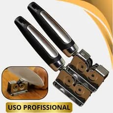 Amoladores Profissionais – Aço Inox com 3 Estágios Para Afiar Facas e Tesouras com Precisão