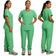 Pijama Cirúrgico Gabardine Hospitalar Scrub Enfermagem Uniforme Profissional Médico Enfermeira Veterinário
