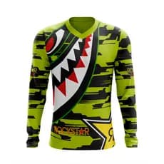Camiseta Motocross Downhill Bike Fox Esportiva Dry Alta Qualidade Rockstar