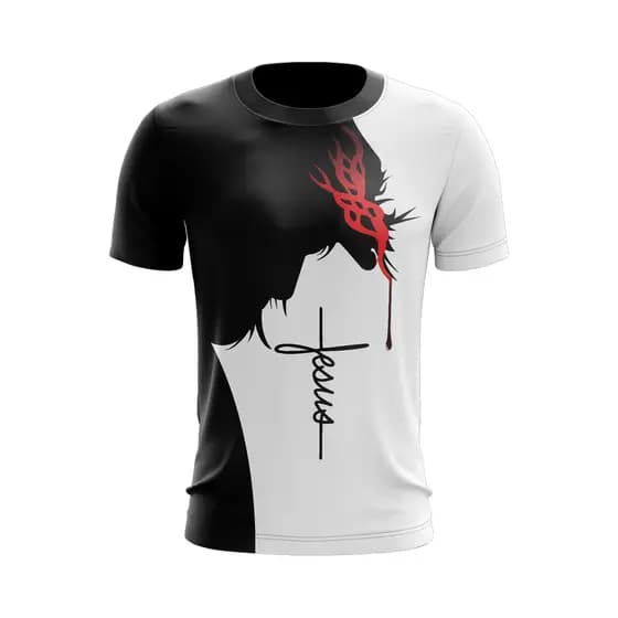 Camiseta Religiosa Dry Manga Curta Jesus