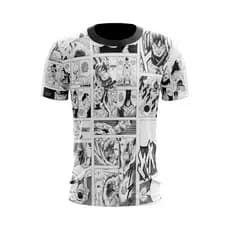 Camiseta Geek Anime Esportiva Academia Dry Alta Qualidade