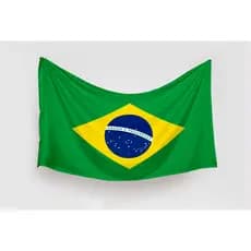 Bandeira Grande Oxford de Alta Qualidade Brasil Seleção Brasileira 1,40m x 0,90m
