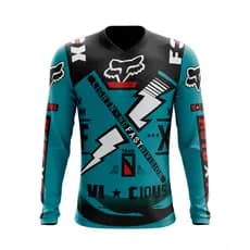 Camiseta Motocross Downhill Bike Fox Esportiva Dry Alta Qualidade