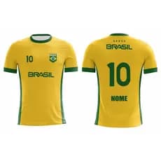Camiseta Brasil Torcedor Copa 2026 Adulto Infantil Original Modelos Exclusivos