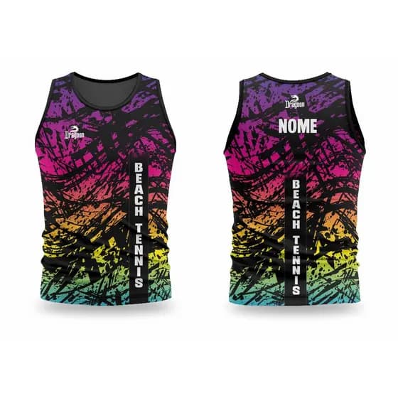 Camiseta Dry Beach Tennis Dragoon Confortável Regata