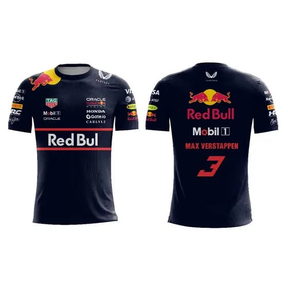 Camiseta Formula 1 Max Verstappen Nova Número 3 2026