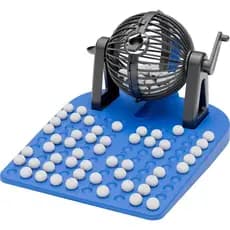 Jogo de Bingo com Globo Giratório e 50 Cartelas