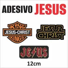 ADESIVO JESUS CRISTO, CARRO, MOTO, COMPUTADOR, STICKER
