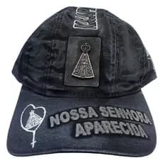 Boné Nossa Senhora Aparecida Religioso Unissex Aba urva Promoção