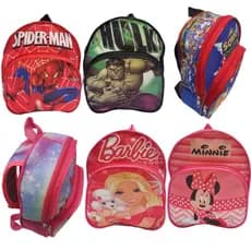 Mochila Infantil Creche Escolinha Menino e Menina Personagens