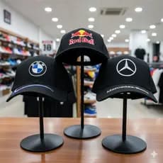 Boné BMW Mercedes Benz Red Bull Bordado Aba Curva Lindo e Estiloso
