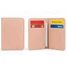 Kit 50 Carteira Porta Cartões Para Revenda Slim CNH Cartões Compacta Brindes