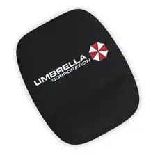 Mousepad Com Apoio de Pulso Umbrella Corporation Resident Evil Ergonômico Premium Geek