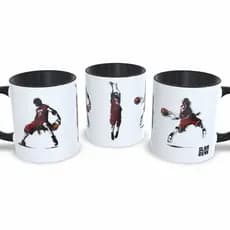 Caneca Slam Dunk Anime Shohoku Basquete Cerâmica 325ml Premium Colecionável