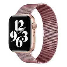 Pulseira Loop Milanese Metal Aço para SmartWatch 38mm 40mm 42mm 44mm 45mm 49mm