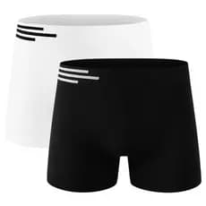 Kit 2 Cuecas Boxer Microfibra Up Underwear 436 Sortido