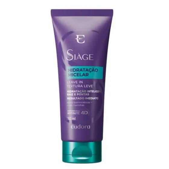 Eudora Siage Hidratação Micelar Leave In Textura Leve - 100ml