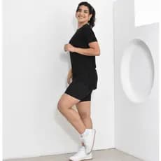 Blusa Veste Legging Mullet Cobre Bumbum para Academia