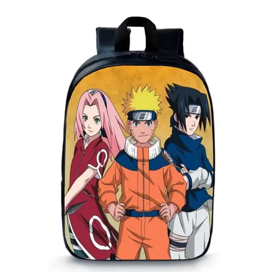 Mochila Pequena Pré-escolar Naruto Anime Konoha Lançamento
