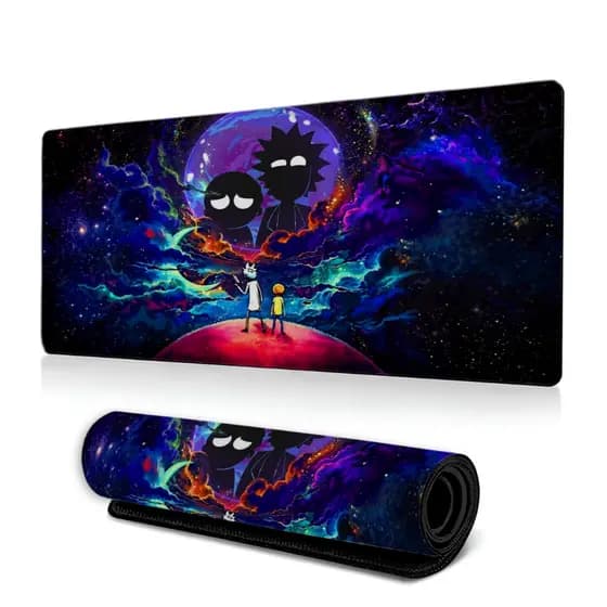 Mouse pad Gamer Estampado Personagem desenho personalizado galáxia