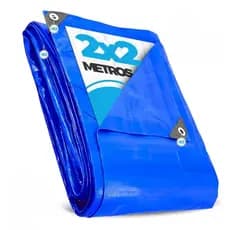 LONA PLASTICA 2X2 IMPERMEÁVEL REFORÇADA PISCINA PROTEÇÃO TOLDO TENDA CAMPING GARAGEM BARCO MULTIUSO