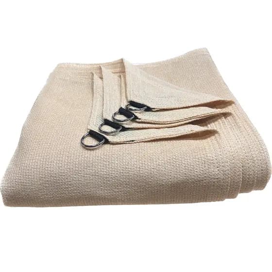 Lona Tela Pergolado Toldo Sombrite 90% Shade jardim Piscina Sombreiro Tenda 5x5 + kit Instalação