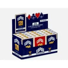 Baralho COPAG 139 ORIGINAL NG caixa fechada lacrado  "NAIPE GRANDE" AZUL e VERMELHO cx c/12unidades Alta Qualidade