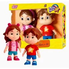 kit Mini Bonecos MARIA CLARA  e JP Youtuber 12cm - Baby Brink-ORIGINAL