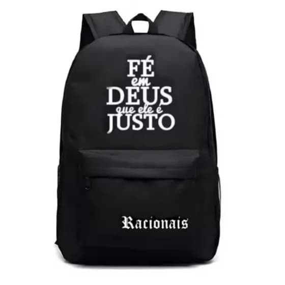 Mochila Escolar Masculina Estampada Reforçada Grande para Dia a Dia