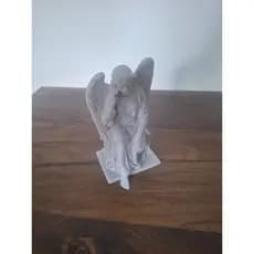 Estátua de Anjo Decorativo em 3D – Estilo Clássico | Decoração Elegante
