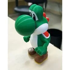 Yoshi Boneco 3D Colecionável Super Mario Geek – Decoração Gamer Premium - 15 cm