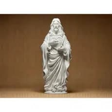 Imagem Sagrado Coração de Jesus – Escultura Decorativa Religiosa em 3D 🙏