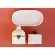Vaso Decorativo Moderno Minimalista com Coração impresso 3D | Decoração Sala Quarto Luxo Elegante Presente Criativo