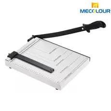 Cortador de Papel Tipo Guilhotina Papel Corte Reto Preciso Base Metálica 30cm 10 Folhas Mecolour