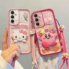 Para Samsung Galaxy a37 a57 a14 a15 a71 a72 a73 a70 a32 a07 a16 a17 a36 a55 a56 4g 5g Capa de telefone feminina à prova