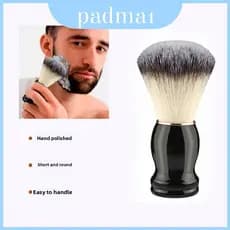 Escova Clássica Masculina Para Barba Com Cabo De Madeira Cuidados O Rosto E Pescoço