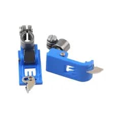 01 Calcador Galoneira Colarete 3ag 1/4 6.4MM Guia de Movimento de Teflon adequado para máquina de costura Singer Yamata