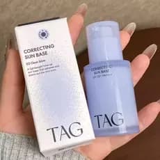 TAG Base Azul Primer de Maquiagem de Alta Ampliação Iluminador Base de Serviço Hidratante Pseudo-Creme de Maquiagem Co
