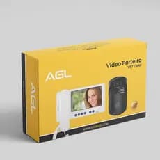 Vídeo porteiro VP7 color interfone com câmera AGL