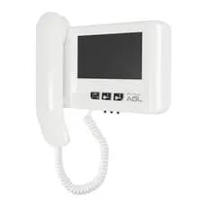 Monitor vídeo porteiro VP4 residencial colorido interno AGL