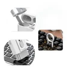 Kit Escovas Precisão Limpeza Teclado Fone de Ouvido Escova Nylon Ponta Caneta Kit Limpeza Profunda