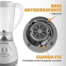 Liquidificador Mondial Easy Power L-550-W Branco - 220V