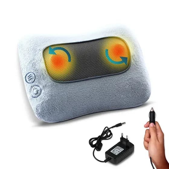 Massageador Almofada Shiatsu Pillow Lombar Pescoço Relaxmedic