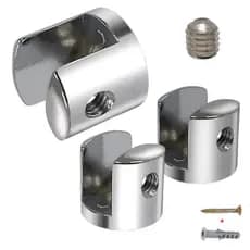 SUPORTE FENDA PARA PRATELEIRAS SUPORTE DE METAL PARA PRATELEIRAS